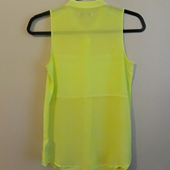 Neon Silk Blouse - Picture 5 of 6